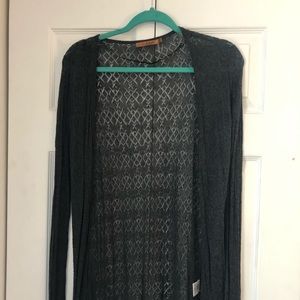 Beautiful, Light, Gray Cardigan